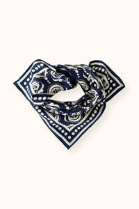 Petit Foulard Manika - Wonderfull - Navy