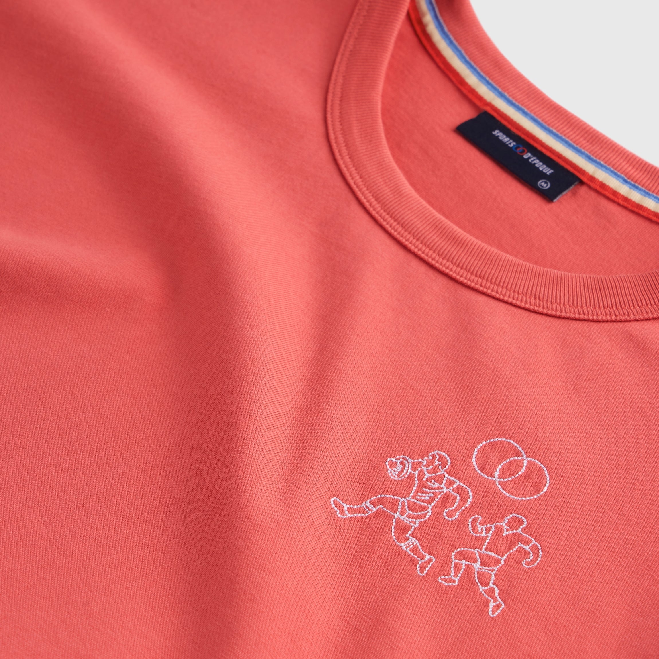 T-shirt Catch me if you - Marshmallow