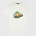 T-shirt Les Potes Golf - Marshmallow