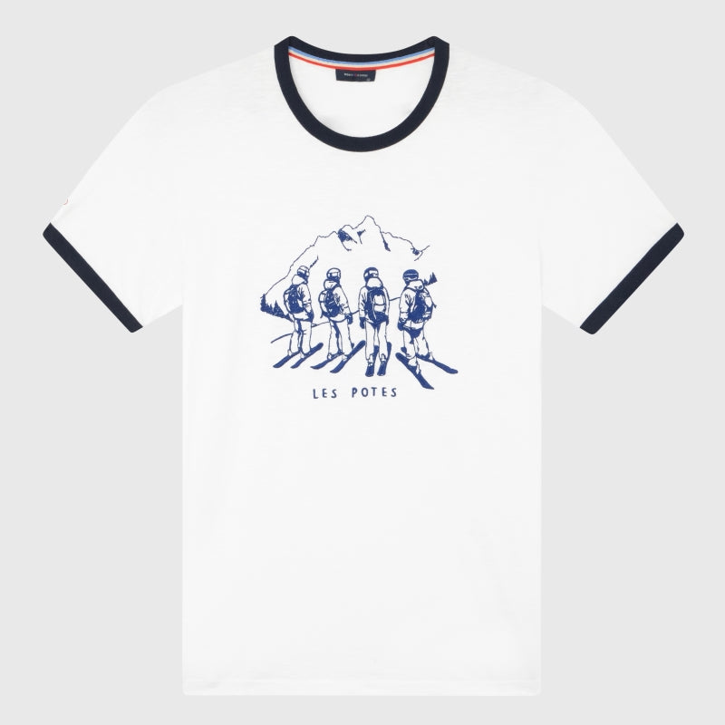 T-shirt les potes - Marshmallow