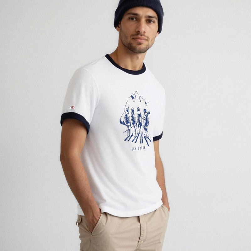 T-shirt les potes - Marshmallow