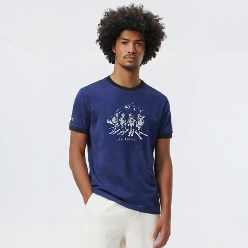 T-shirt les potes MARINE
