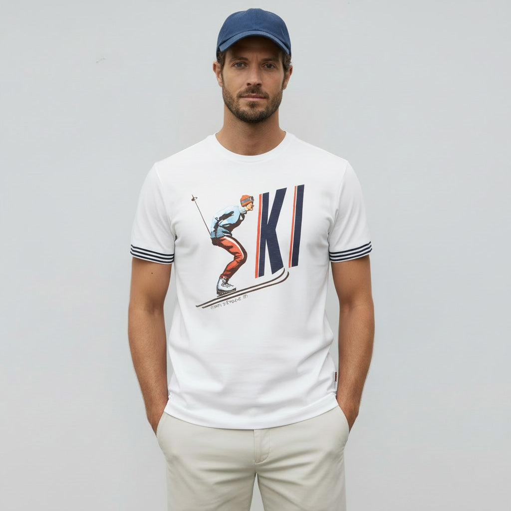 T-shirt - Rêve de ski