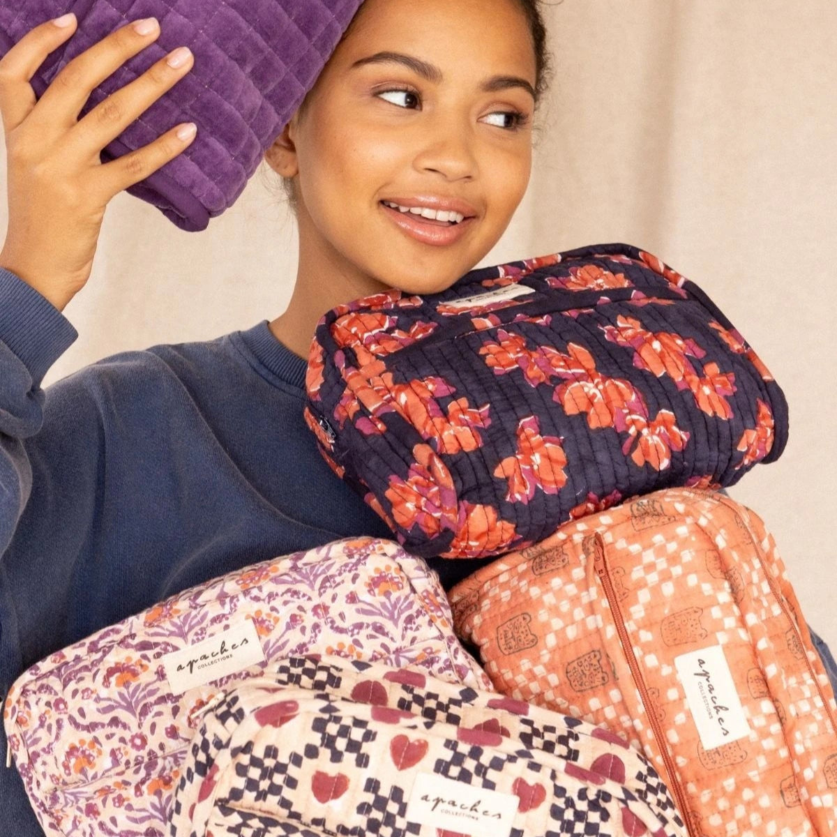 Trousse Rahana - Cactus Navy