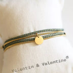 Bracelet pailleté Atlantique - Valentine