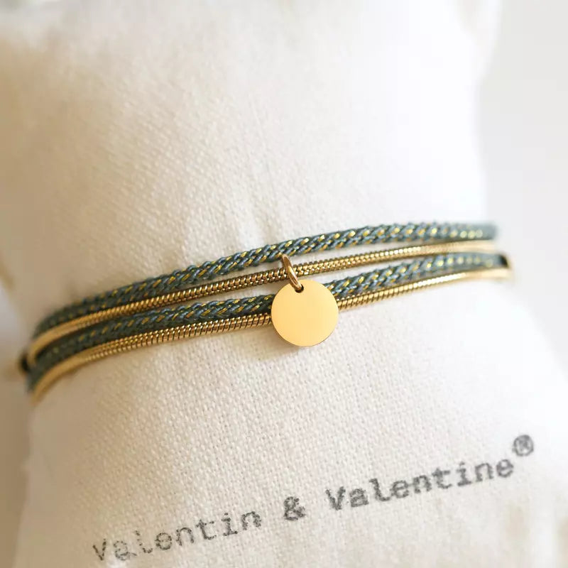 Bracelet pailleté Atlantique - Valentine