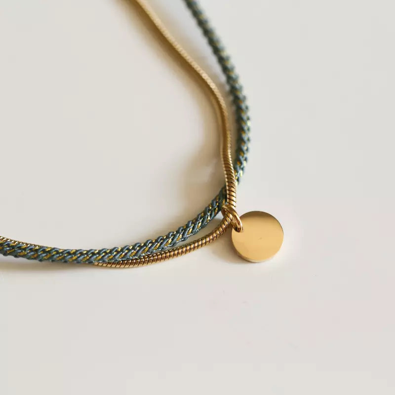 Bracelet pailleté Atlantique - Valentine