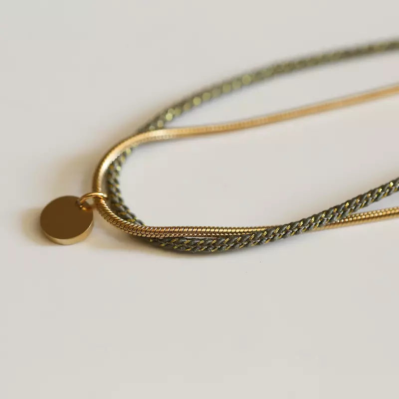 Bracelet pailleté Olive - Valentine