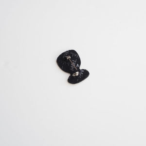 Broche - Verre Coeur Rouge