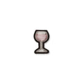 Broche - Verre de Rosé