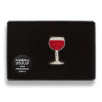 Broche - Verre Rouge
