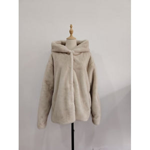 67528 - Veste Fourrure à Capuche