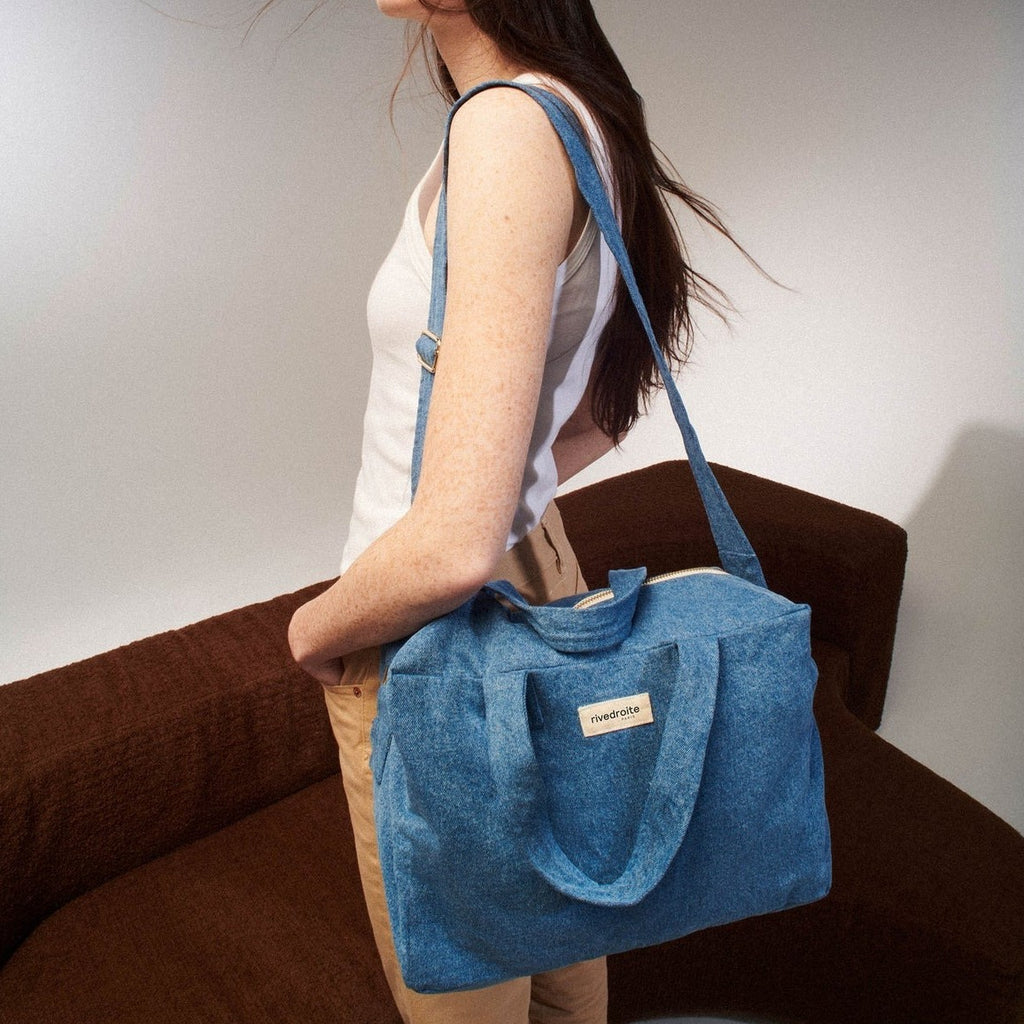 Sauval - Denim Clair - Sac bandoulière