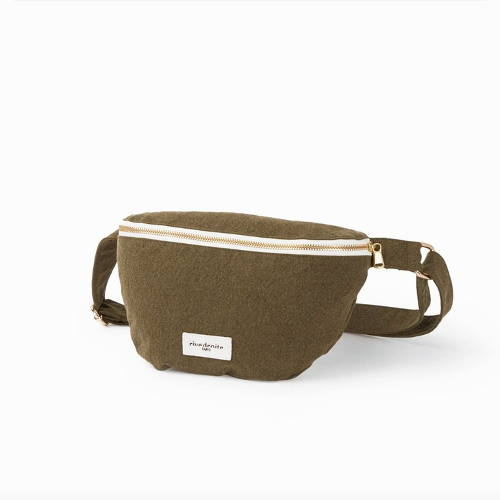 Custine - Military Green - Banane en coton