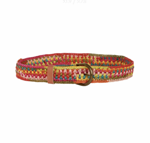 Cintoa Multico - Ceinture en raphia