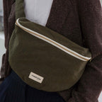 Custine XL - Military Green - Banane en coton