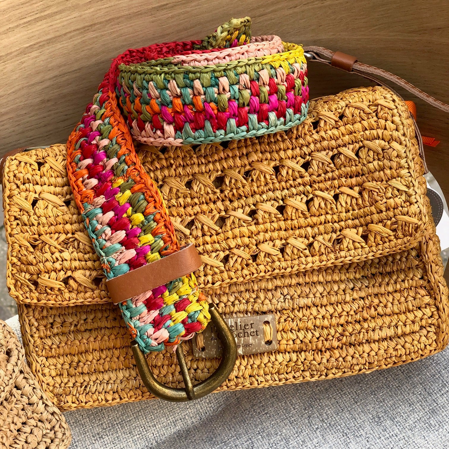 Cintoa Multico - Ceinture en raphia