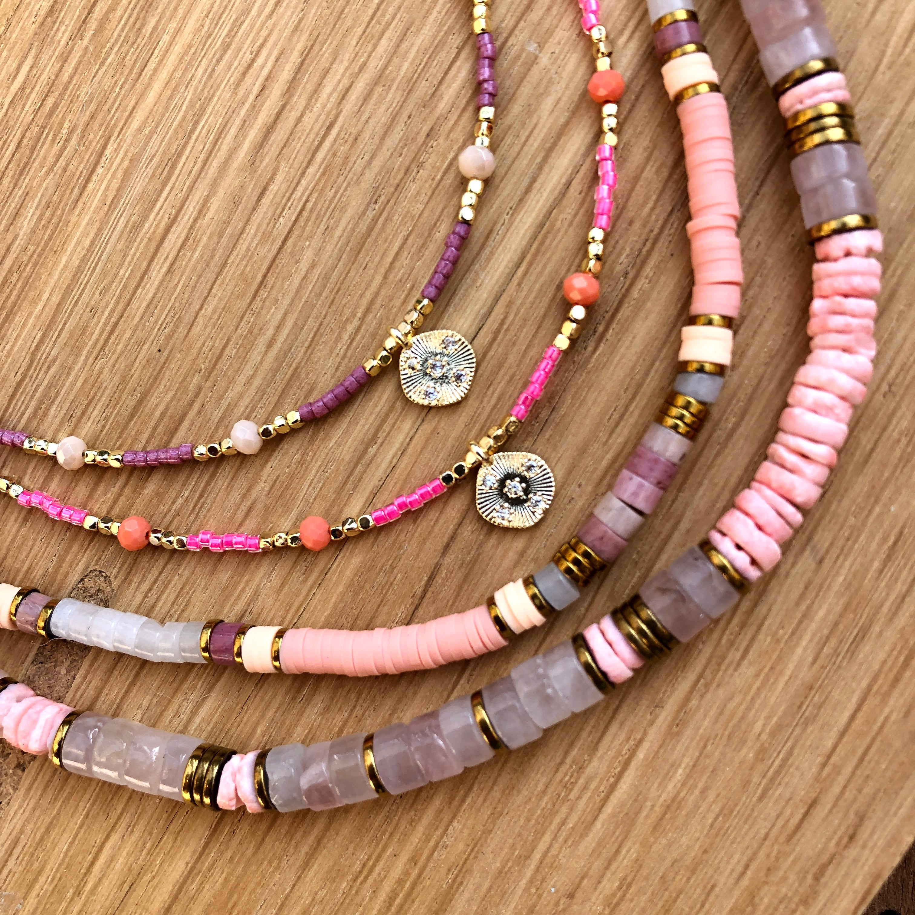 Colliers Ibiza Beach Pink Gold