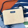 Camera Bag - Sac bandoulière toile & cuir