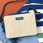 Camera Bag - Sac bandoulière toile & cuir