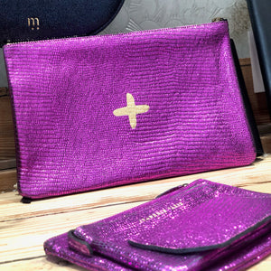 Pochette Love Turtle Fushia