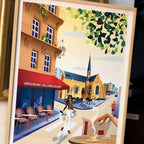 POSTER BOULOGNE BILLANCOURT - 30/40