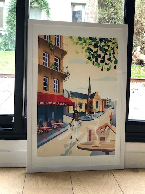 AFFICHE BOULOGNE BILLANCOURT - 40/60