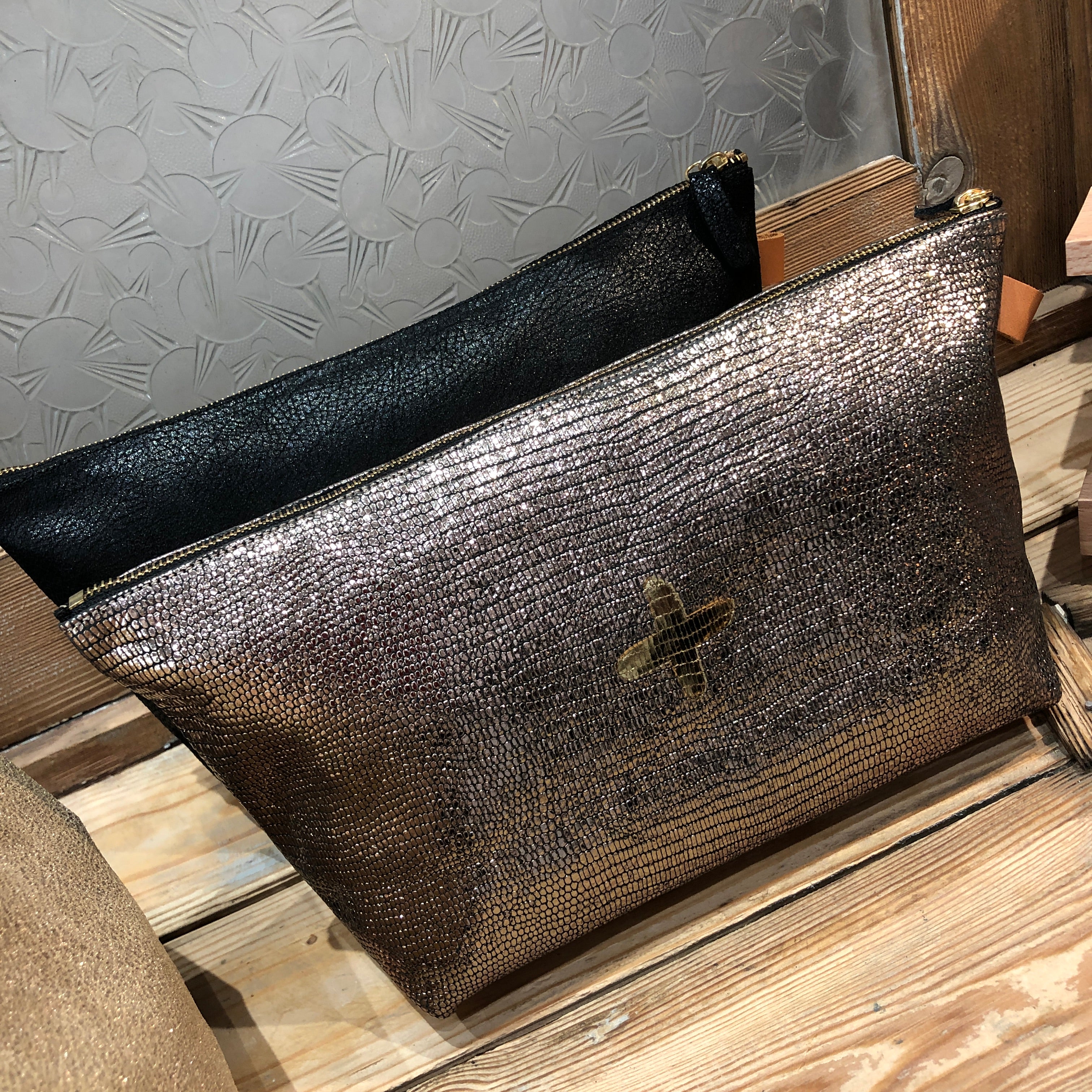 Grande trousse Mild Turtle Café, Caviar Noir & Caviar Cendre & Caviar Champagne