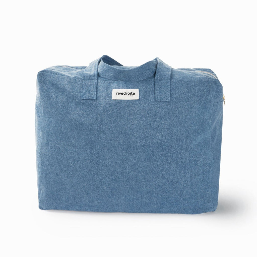 Elzevir - Le sac week-end géant - Denim Clair