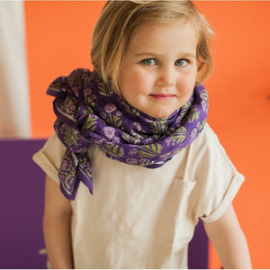 Foulard Apaches Latika - Bouton d'Or - Figuier