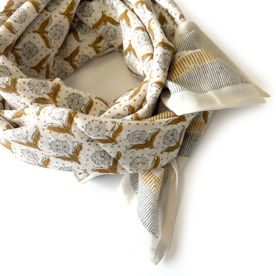 Foulard Apaches Latika - Lotus Desert