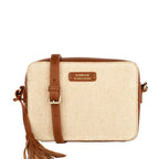 Camera Bag Natural - Sac bandoulière Toile et Cuir