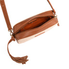 Camera Bag Natural - Sac bandoulière Toile et Cuir