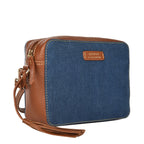 Camera Bag Jean Clair - Sac bandoulière Toile et Cuir