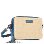 Camera Bag - Sac bandoulière toile & cuir