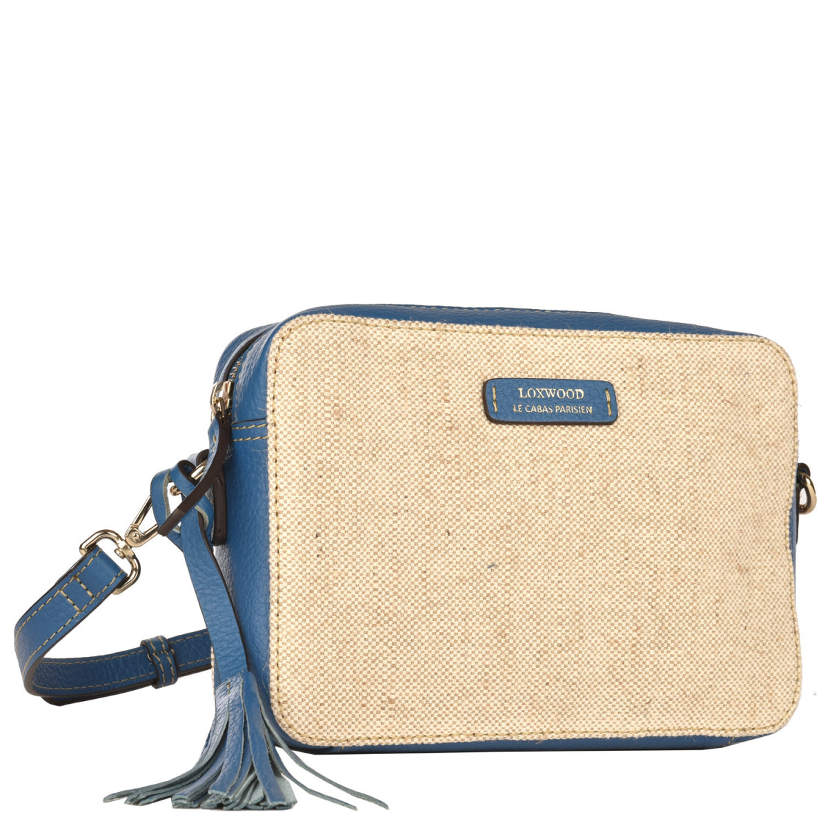 Camera Bag - Sac bandoulière toile & cuir