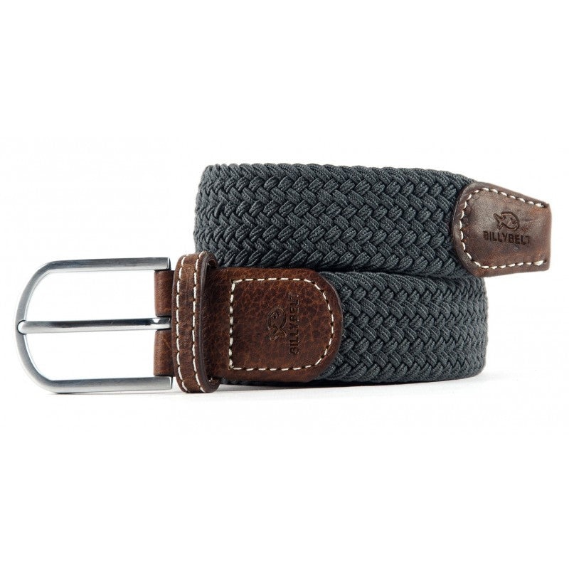 Ceinture Tressée - Gris Flanelle