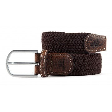 Ceinture Tressée - Marron Feuille