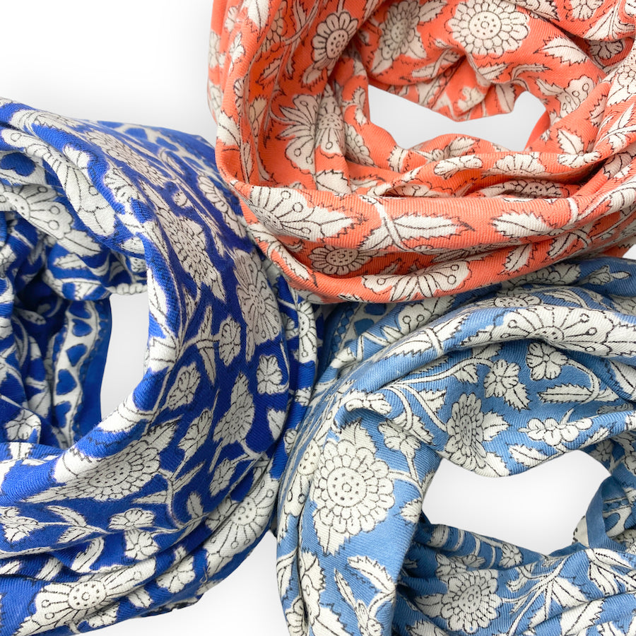 Foulard Apaches Latika - Coeur - Horizon