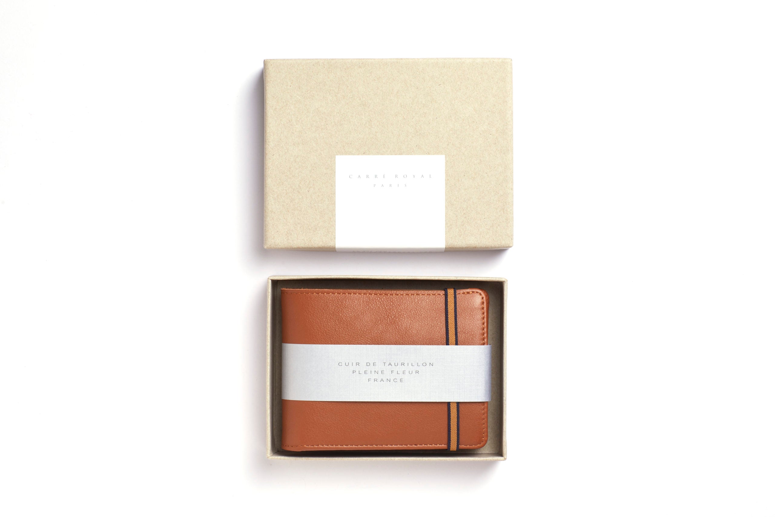 Portefeuille sans Monnaie - Brandy - Homme - LA902
