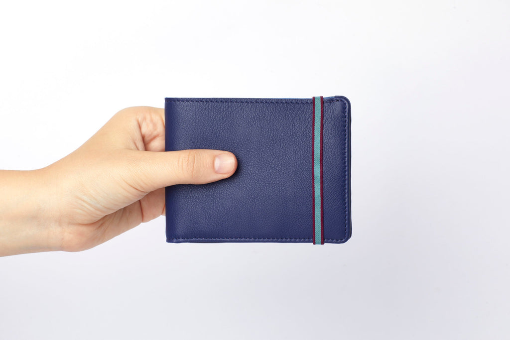 Portefeuille avec Monnaie - Marine - Homme - LA901