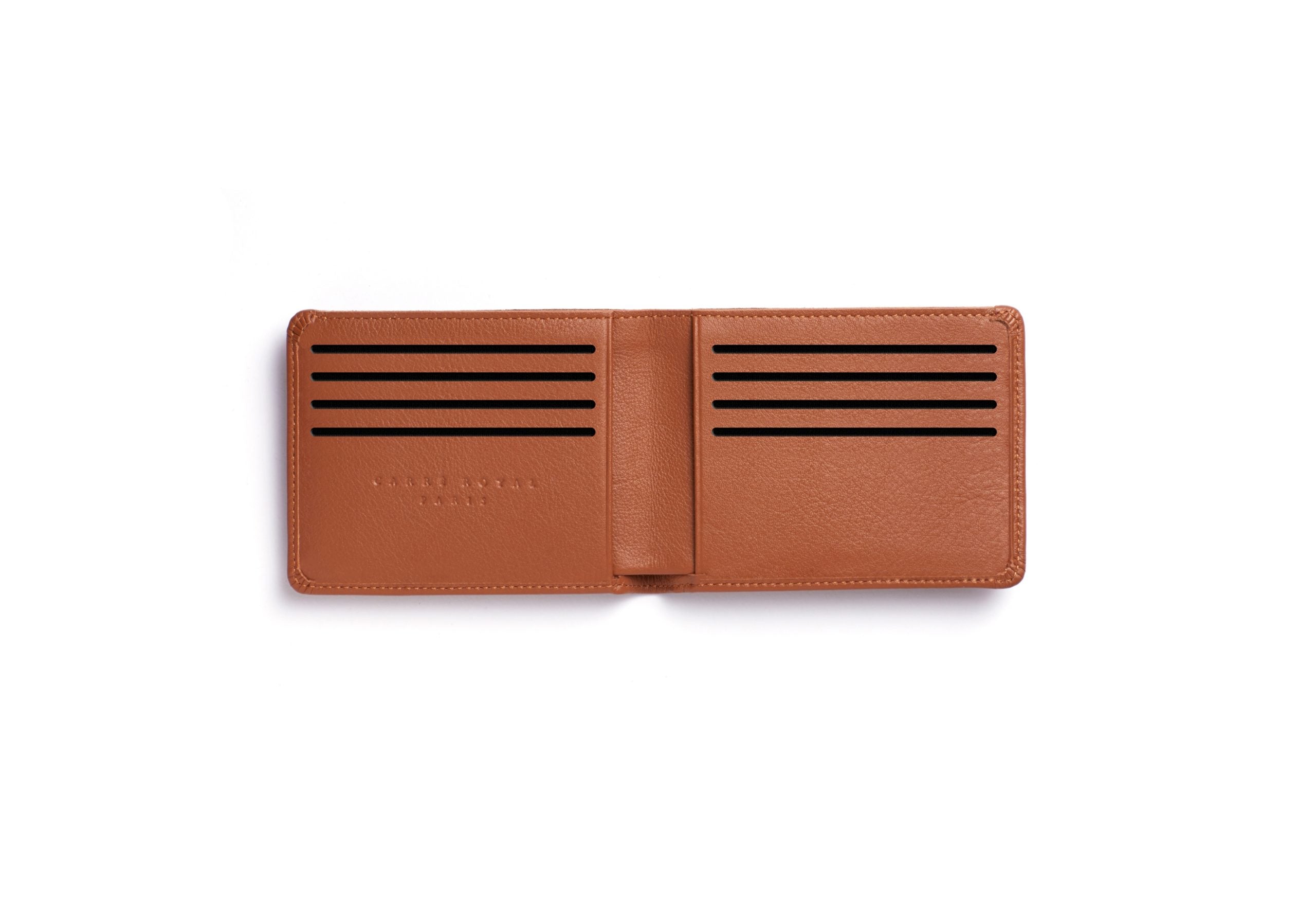 Portefeuille sans Monnaie - Brandy - Homme - LA902