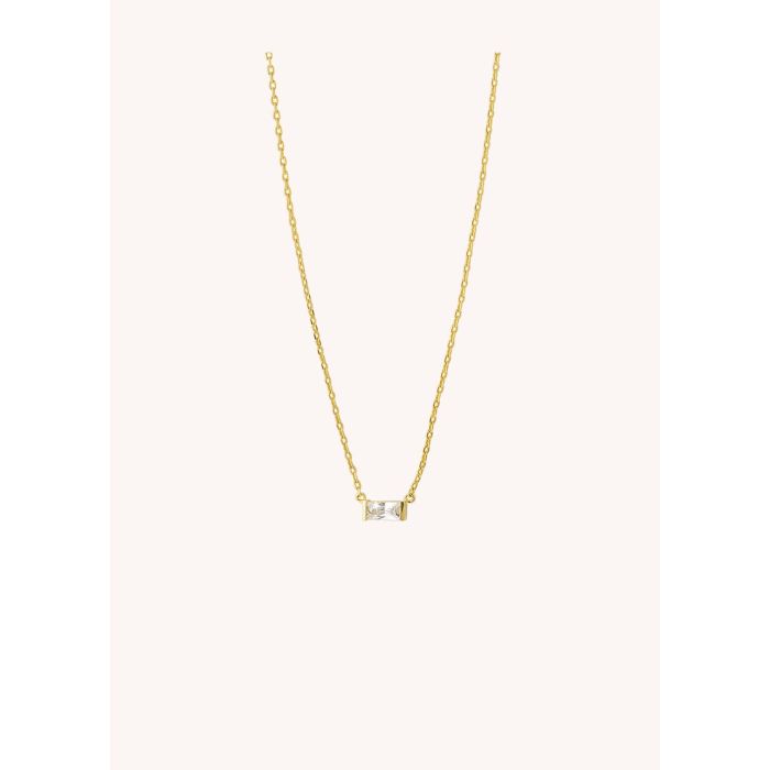 Collier Baguette Or