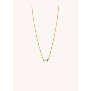 Collier Baguette Or