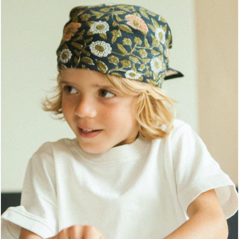 Foulard Apaches Manika - Coeur - Réglisse